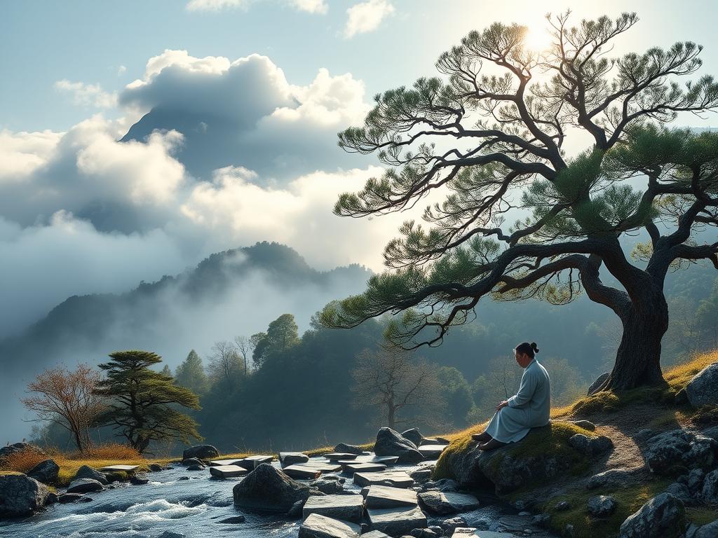 Captured On A Hasselblad X1D With 45mm Lens At F/4 [Woman Flows Into A Serene Yoga Pose] Perched Atop