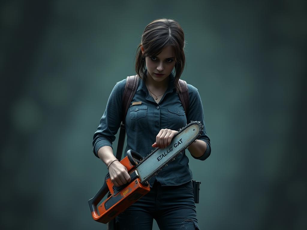 A Young Woman Approximately 20 Years Old Stands In A Moment Of Quiet Introspection Her Back Facing