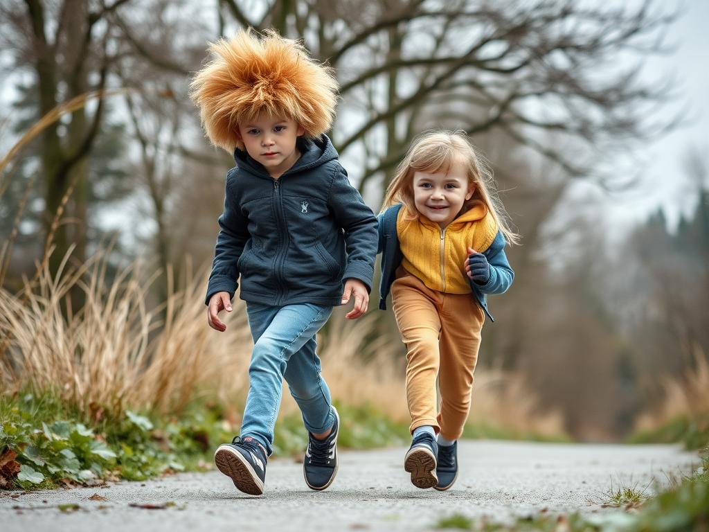 Jonge Blonde Vrouw Met Lang Haar In Een Schrale Jurk