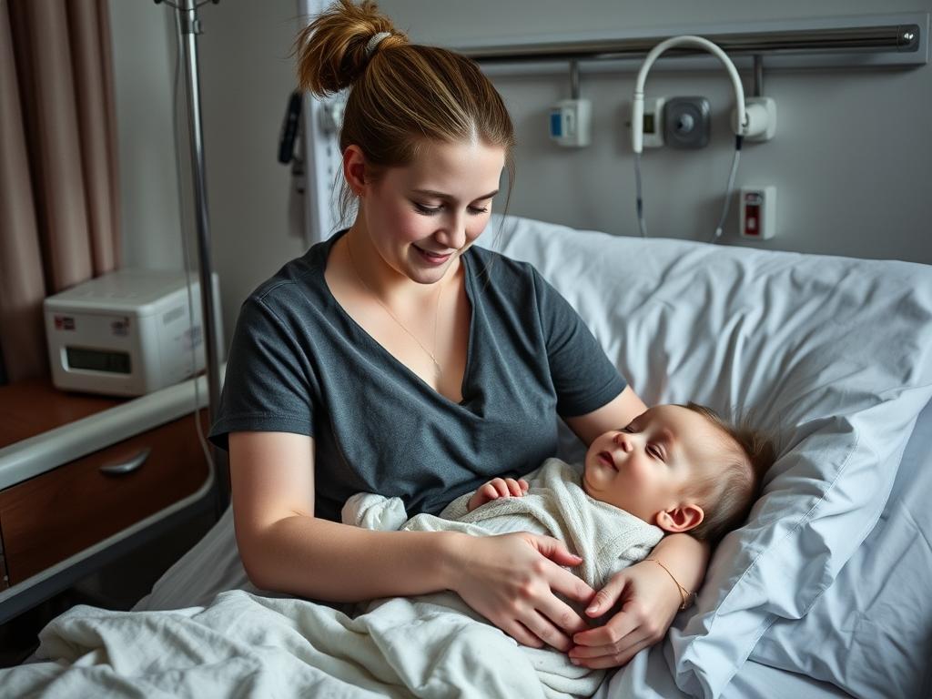 Jonge Blonde Vrouw Met Lang Haar In Een Schrale Jurk